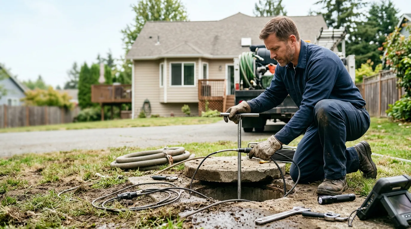 Septic Tank Pumping in Ariel, WA